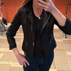 WHBM blazer jacket black 2